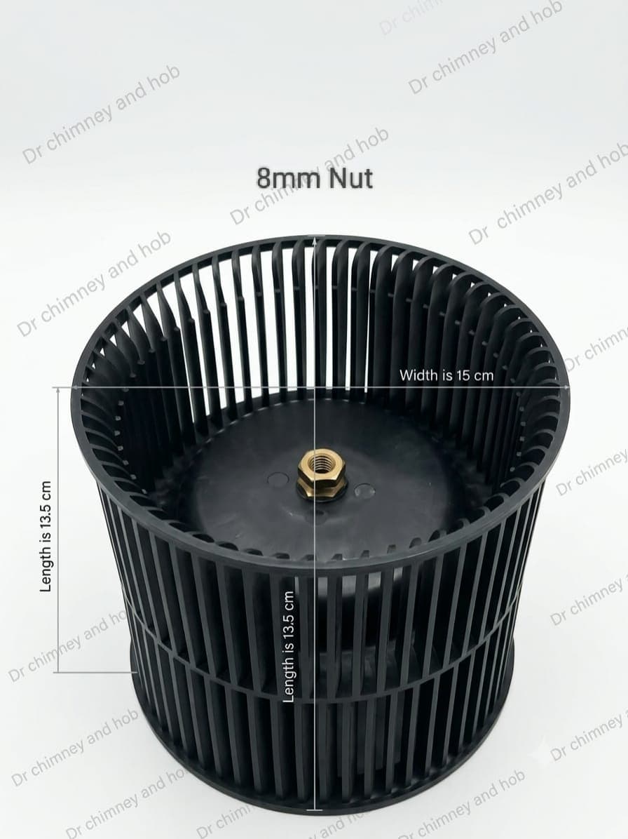 CHIMNEY BLOWER/FAN 8MM NUT